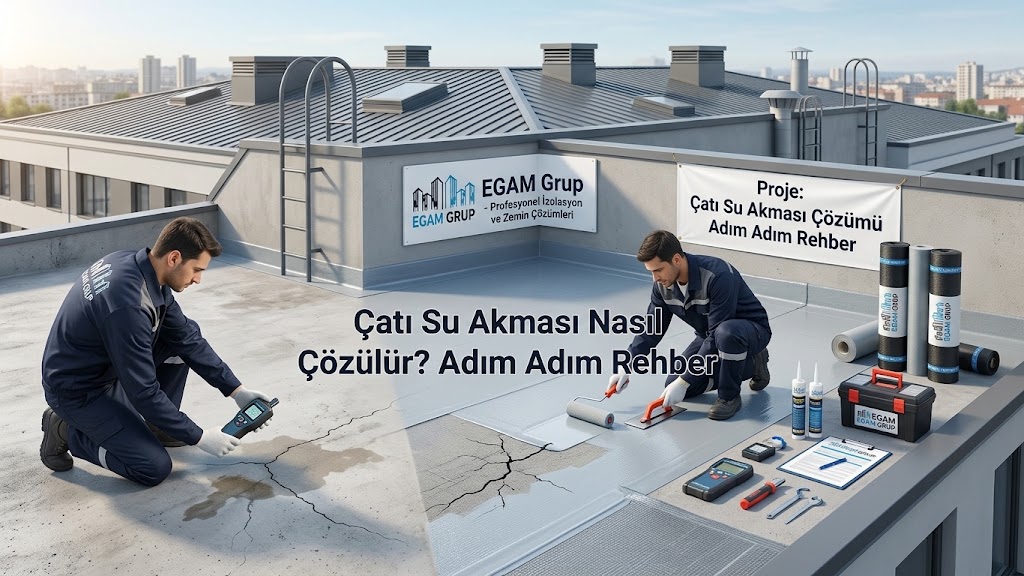 Çatı Su Akması Nasıl Çözülür? Adım Adım Rehber