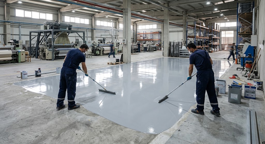 Endüstriyel Epoksi Zemin Denizli: Fabrika ve Depo Uygulamaları